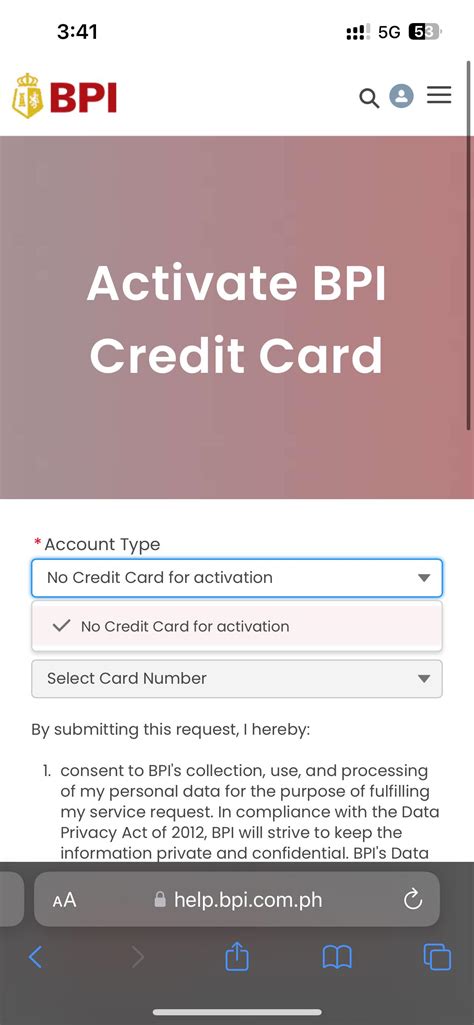 how to activate bpi credit card|Iba pa.